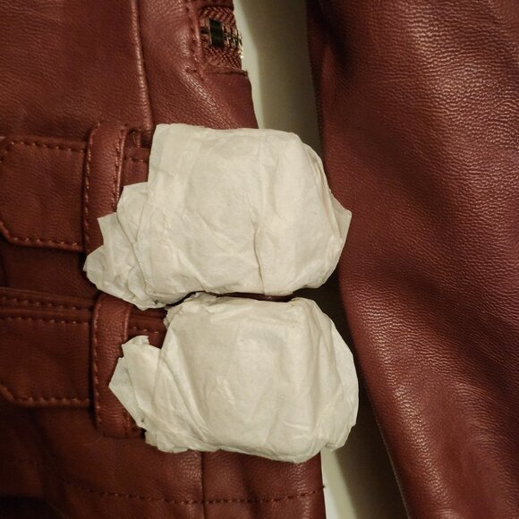 Faux leather jacket - Picture 3 of 6